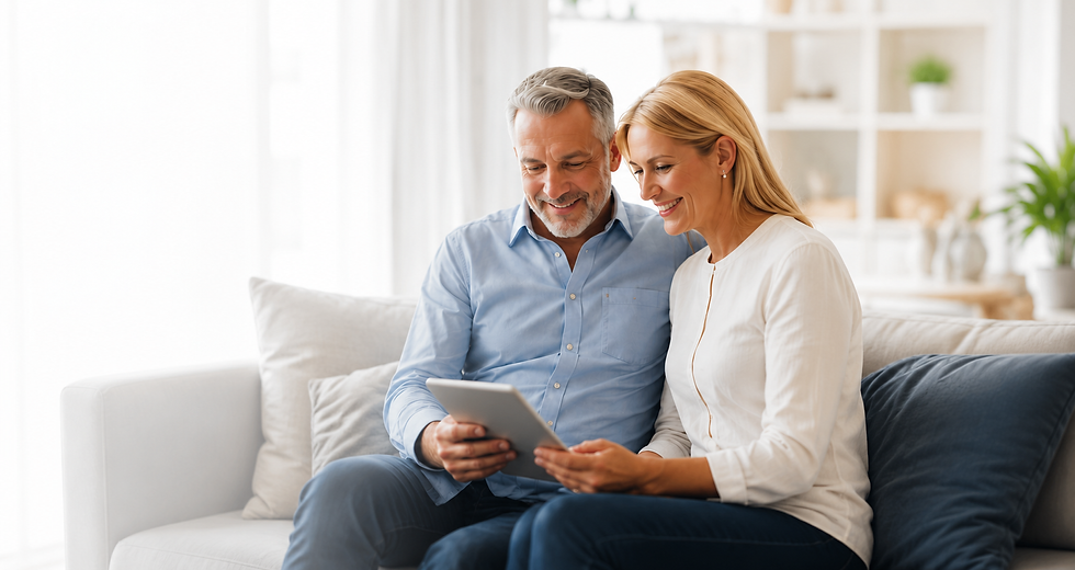 Married couple looking for financial advice