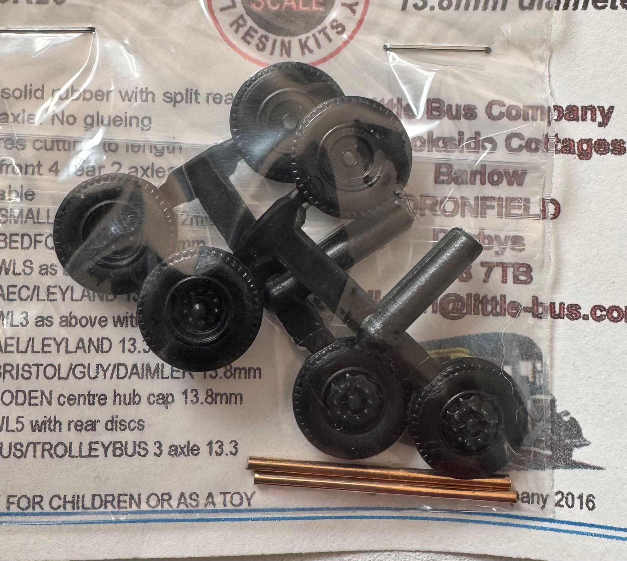 WL4 - Bristol/Guy/Daimler Wheel Set