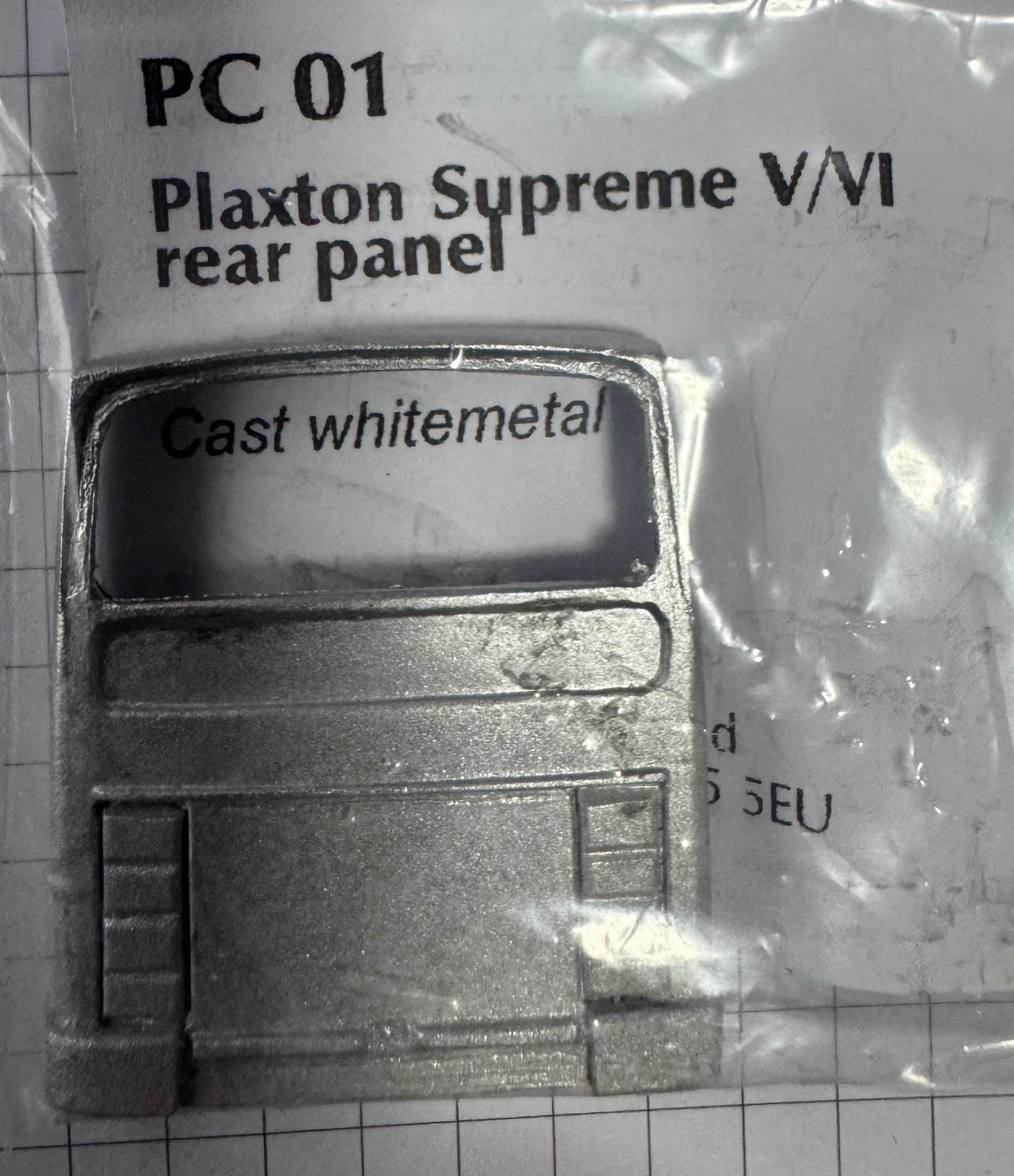PC01 Plaxton Supreme V/V1 Rear