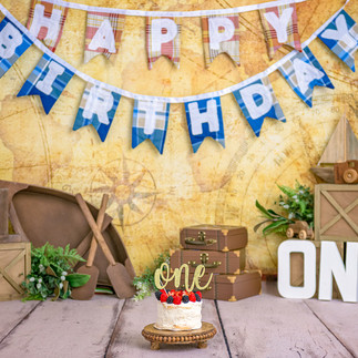 traveler birthday theme photoshoot
