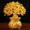 Thumbnail: Nature Gifts Yellow Quartz Feng Shui Money Tree Crystal Tree