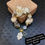 Thumbnail: Bamboo Agate Arowana over all good  Luck charm bracelet