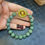 Thumbnail: Hetian Jade Over All Good Luck Charm Bracelet
