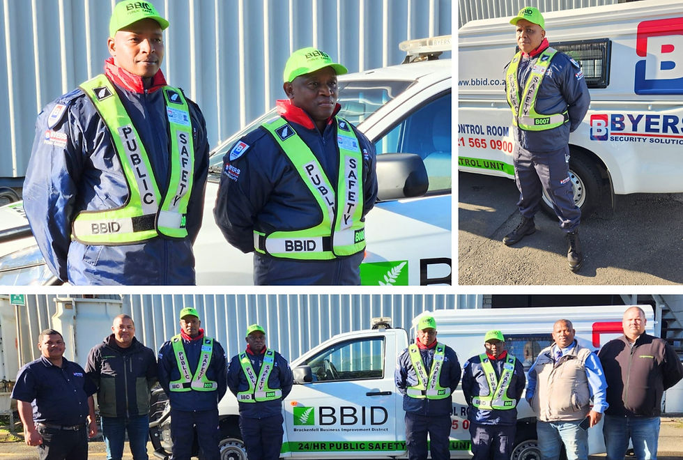 Byers Security Solutions is proud to announce the addition of the Brackenfell Business Improvement District (BBID) to our growing portfolio of public safety projects, marking our 16th active City Improvement District (CID).