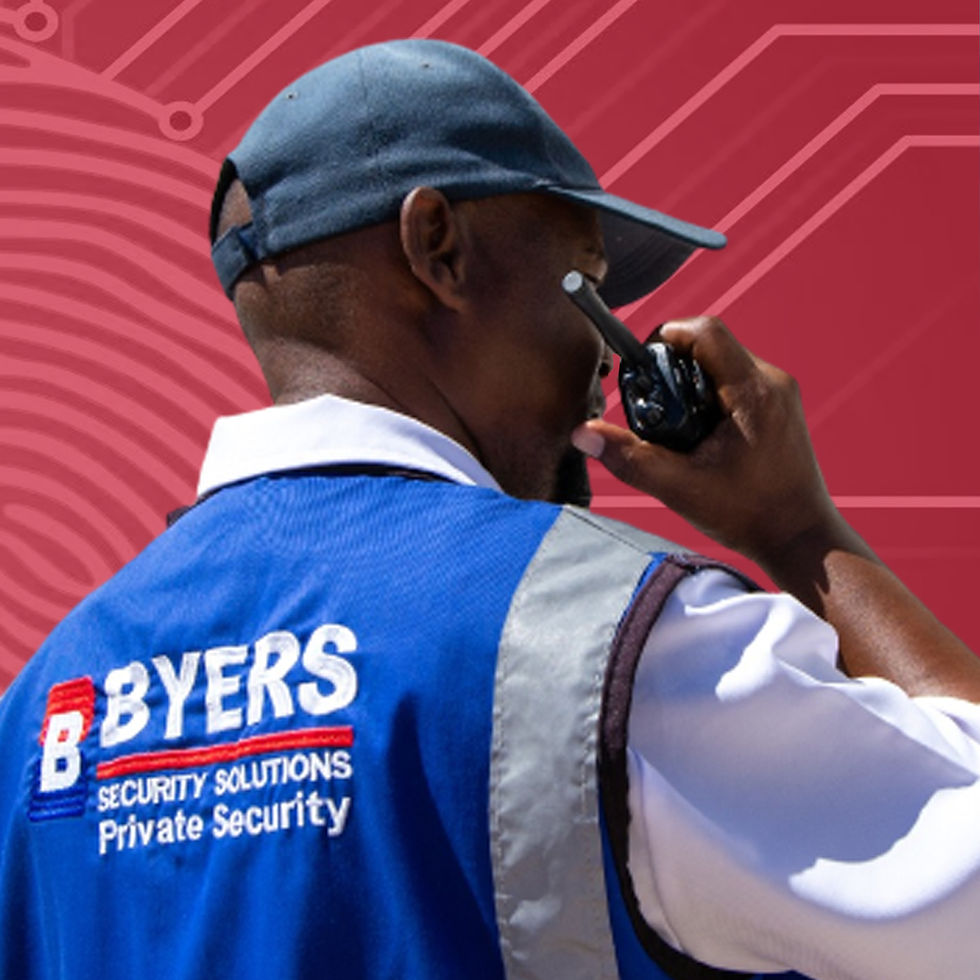 Byers Security Solutions Guarding - Radio Communication