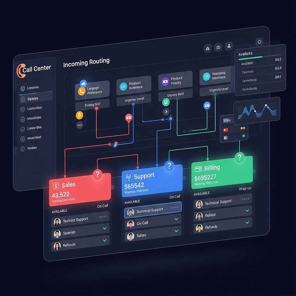 Queue Panel Yeastar for Call Center Kuwait