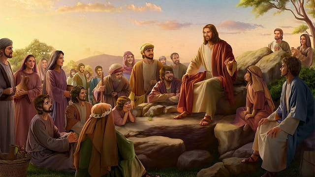 Jesucristo enseñando