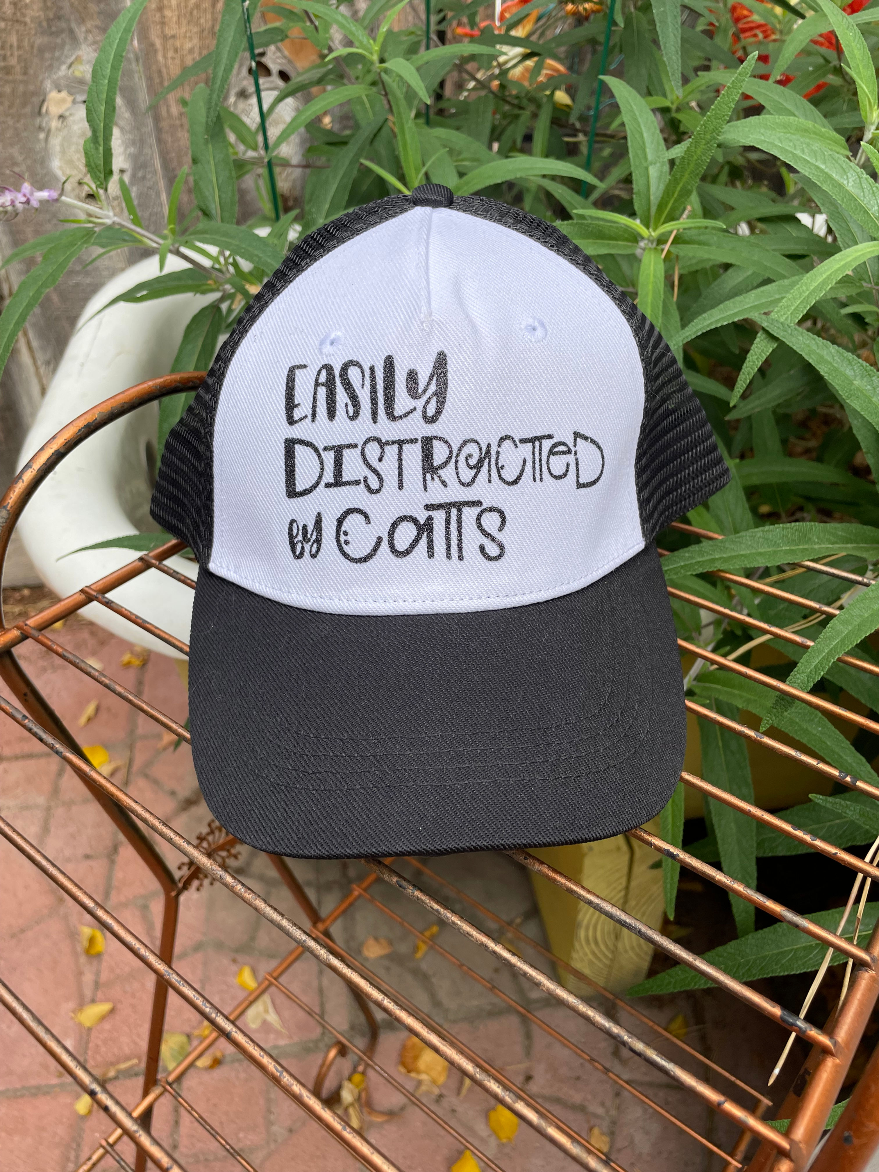"Easily Distracted by Catts" Trucker Hat