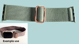 Expandable Watch Strap for Apple Watch series 1-11 fits upper arm or ankle or wrist