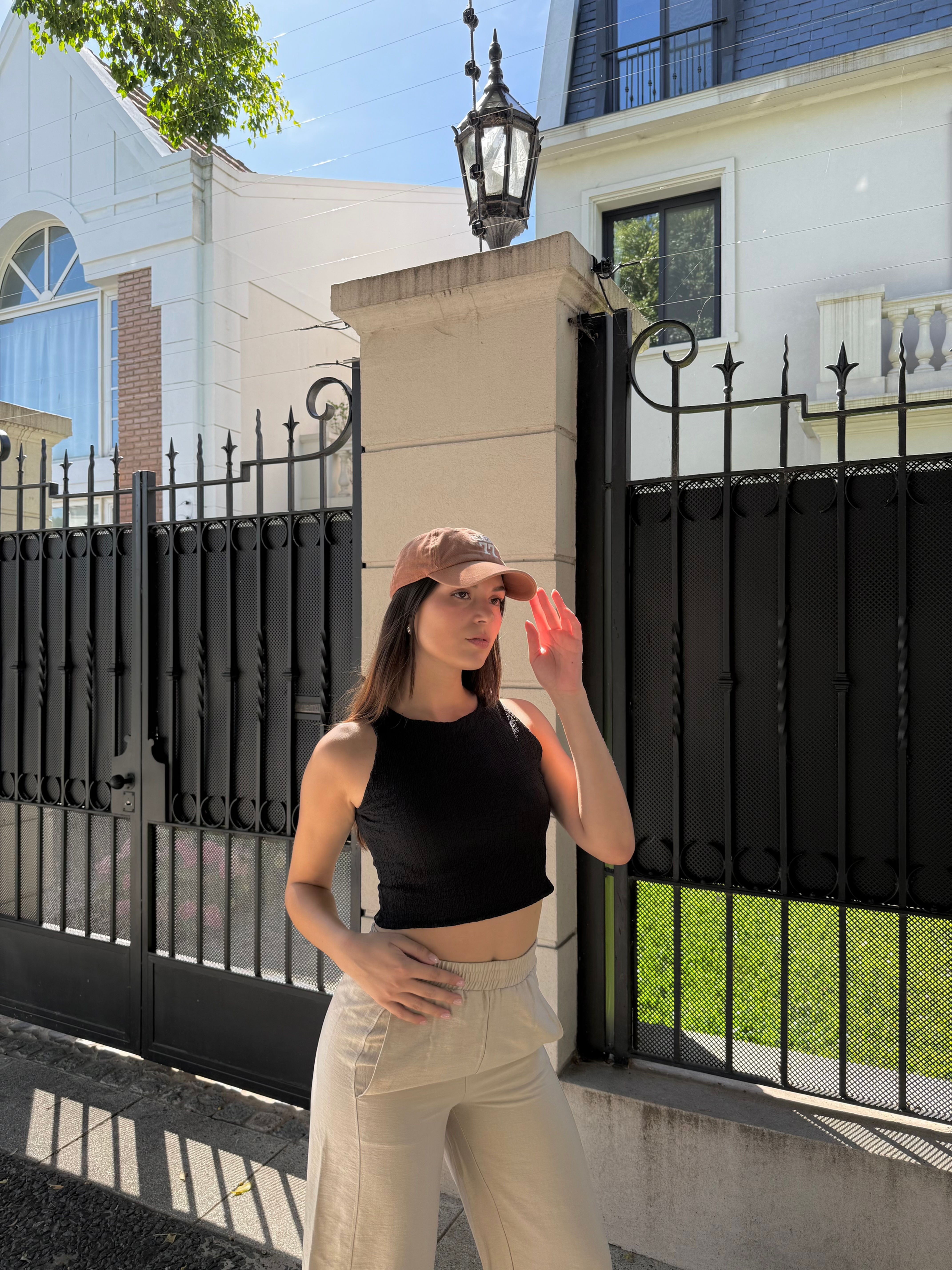 Top bambula deportivo