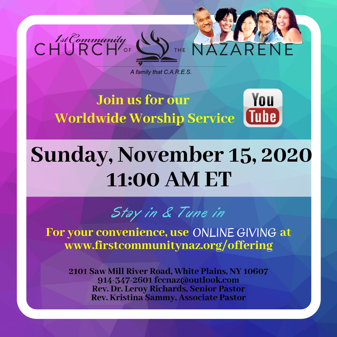 Join Us for Online Worship