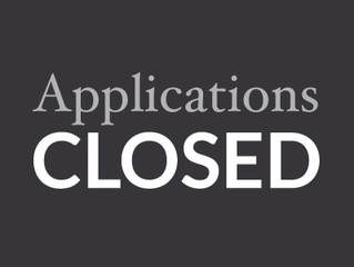 Applications are closed!