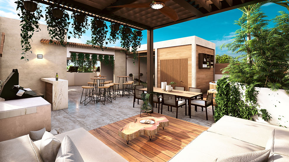 Rooftop nativo sunset condo