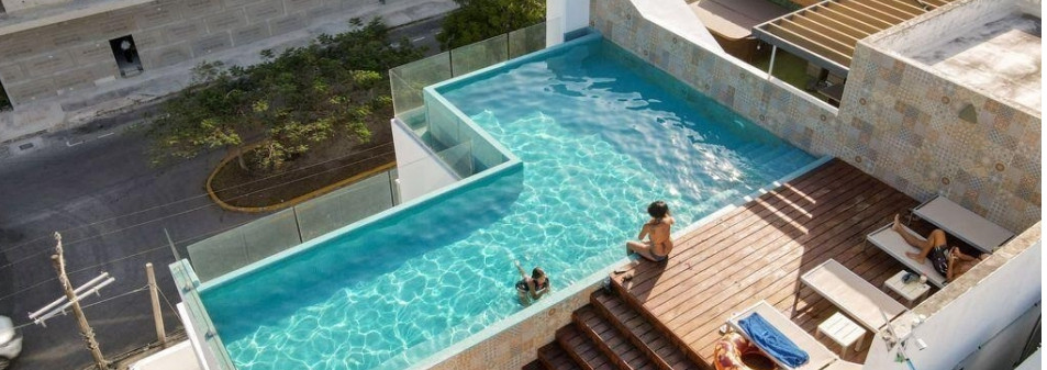 roofto pcondo calle 38 penthouse en re vente sur playa del carmen