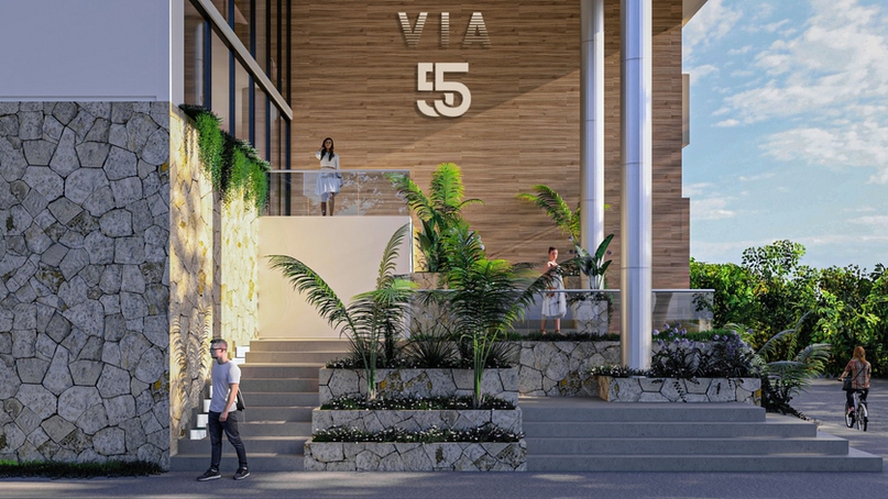 VIA 55 condo en vente sur playa del carmen