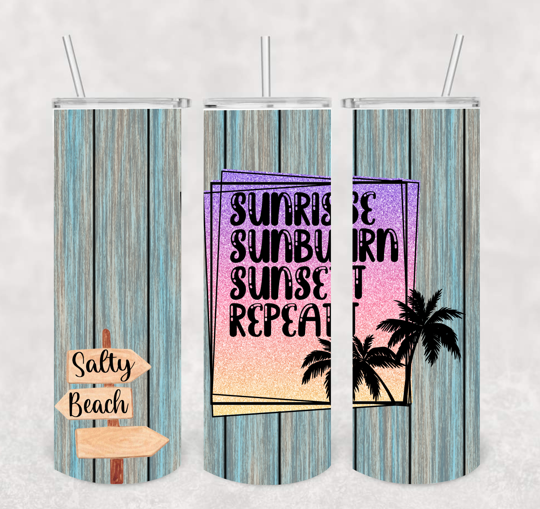 Sunrise sunburn sunset repeat