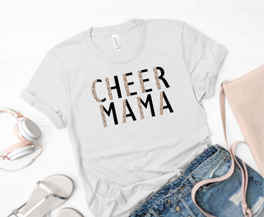 Cheer Mama half leopard