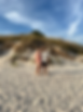 Baran und Dilan am Strand