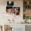 Thumbnail: set of 3 pictures of cosmopolitan martini hanged on wall