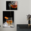 Thumbnail: Old fashioned picture hanged on wall of a bar decor