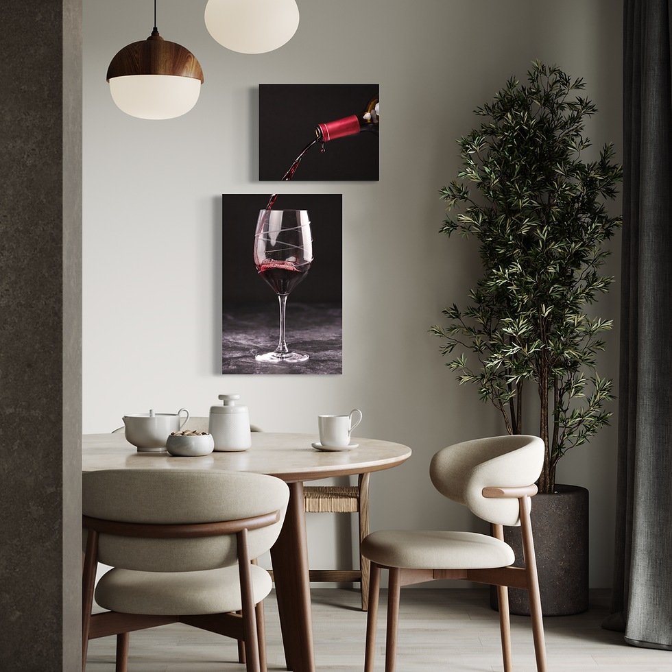 Thumbnail: Red Wine VII (B) - Bar decor,  dining decor