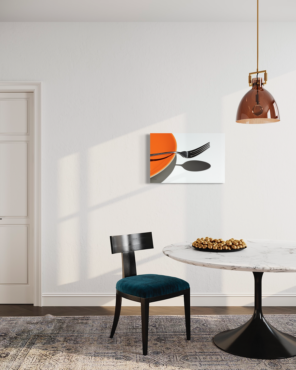 Thumbnail: Photography of fork hanged of wall of a dining room decor