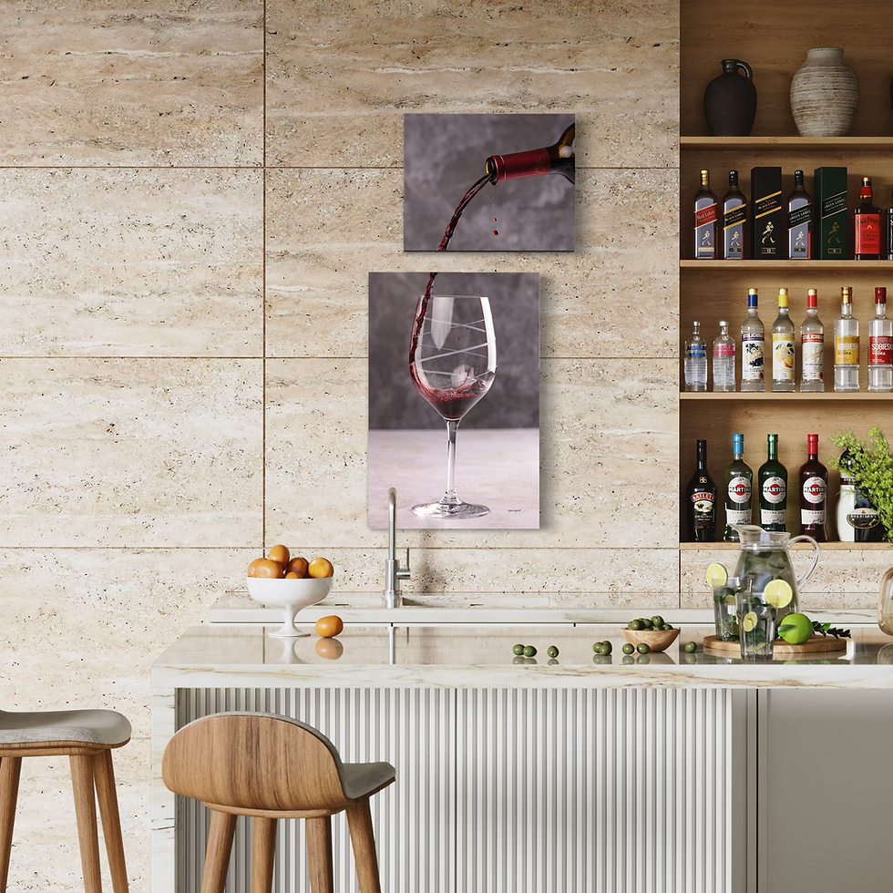Thumbnail: Red Wine VI (B) - Bar decor,  dining decor