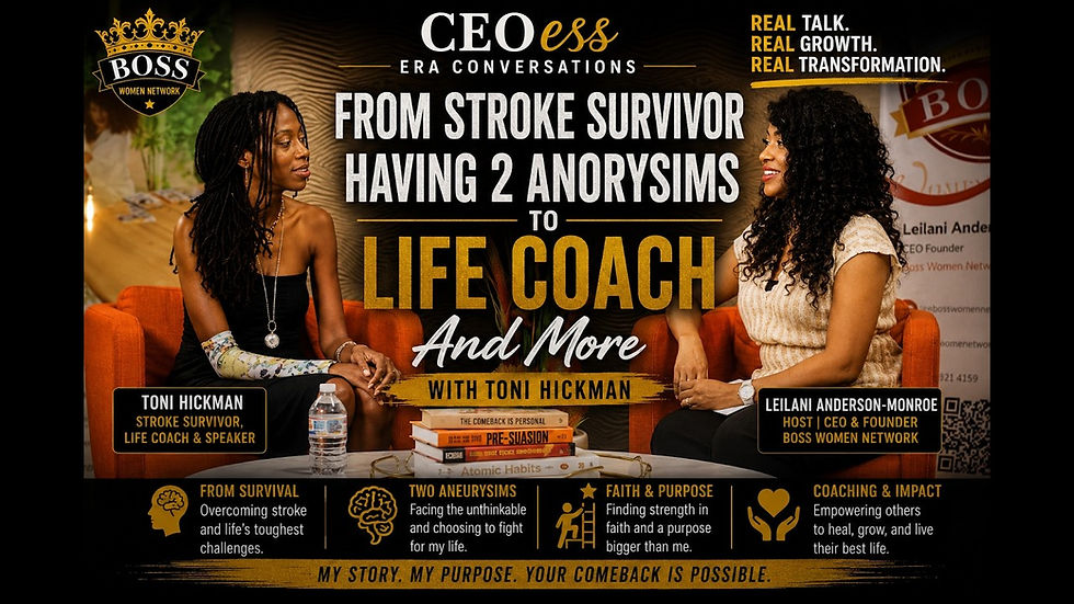 Toni Hickman on the Boss Women Network Podcast