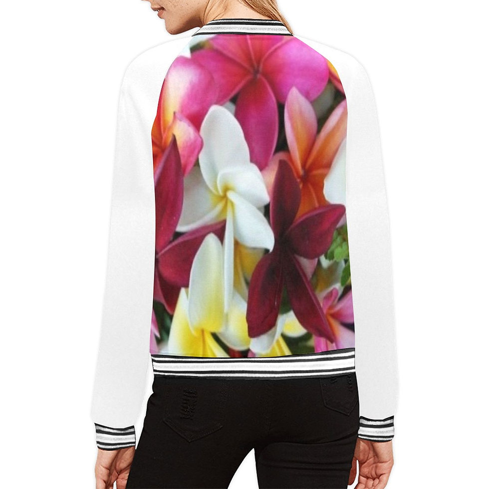 Thumbnail: HG WHITE  FLOWER JACKET Women'sJacket