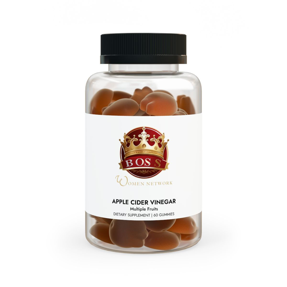 Boss Women Network Apple Cider Vinegar Gummies (60 Gummies)