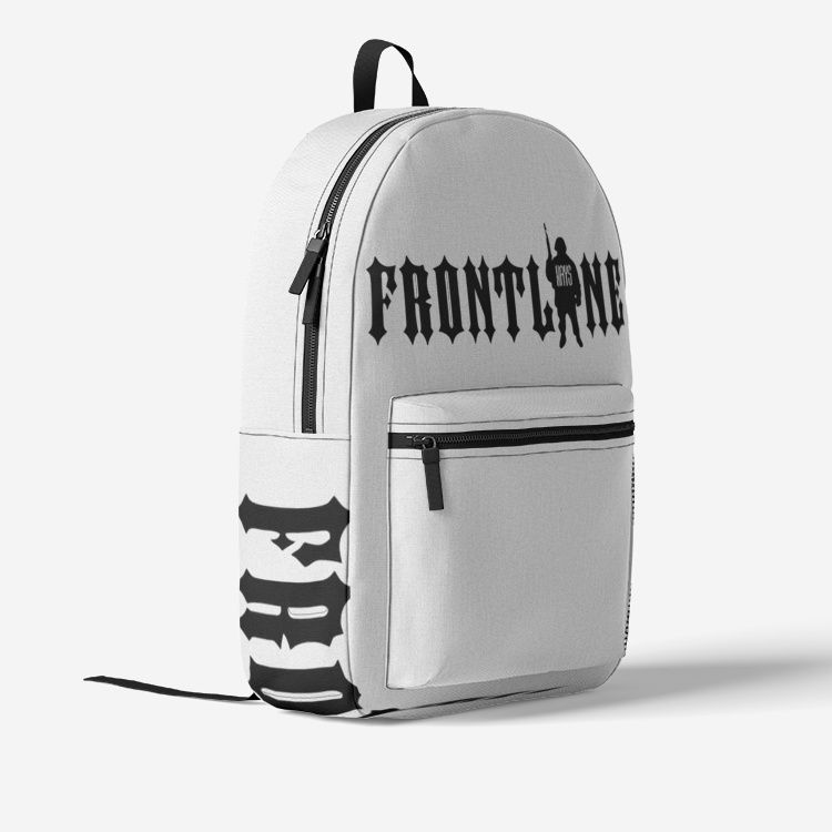Thumbnail:  Retro FRONTLINE WAYS Trendy Backpack