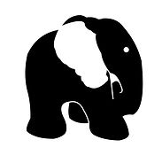 Elephant handyman service logo small