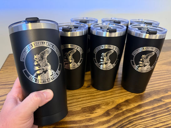 Air Force Squadron Engraved Tumblers