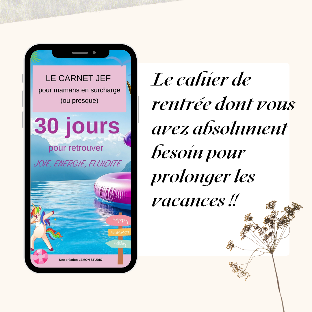 PDF / Le carnet de JEF - 30 jours pour retrouver Joie, Energie, Fluidité