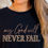 Miniature : My God will never fail T-Shirt (noir seulement )