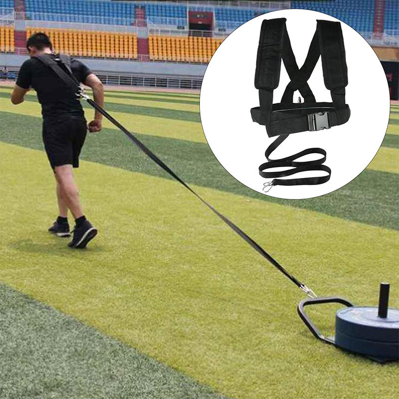 Thumbnail: Football Club Training Speed Agility Running Walking Tire Puller Belt Resistance