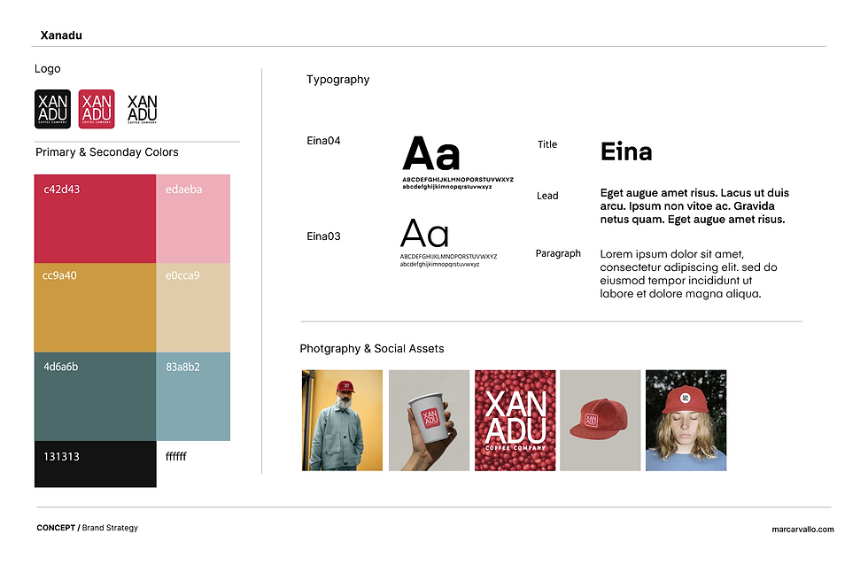 Concept Mockup / Xanadu