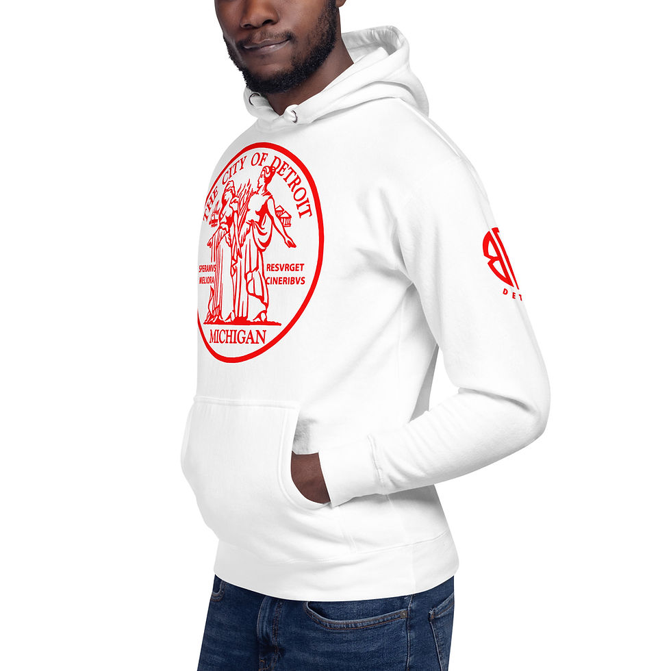 Thumbnail: 313 City Pride Hoodie -Red