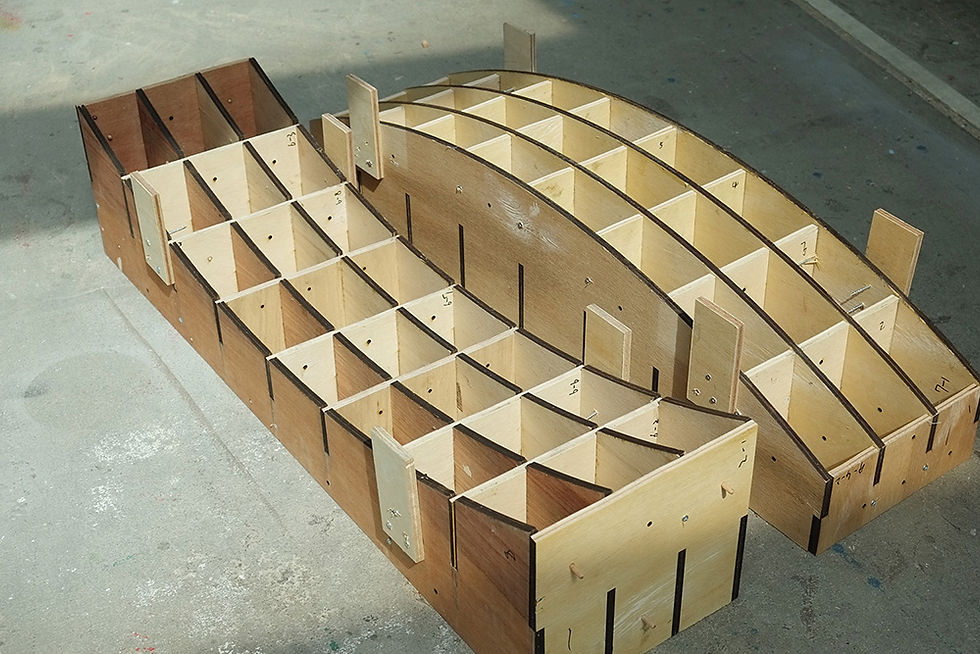 Making bending plywood1