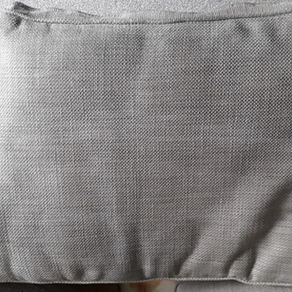 A freshly cleaned cushion