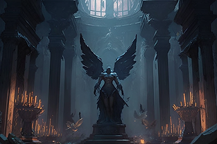 Sidearm_Studios_gothic_temple_with_dark_angels_of_death_statues_a23e4468-837d-4b93-907a-9e