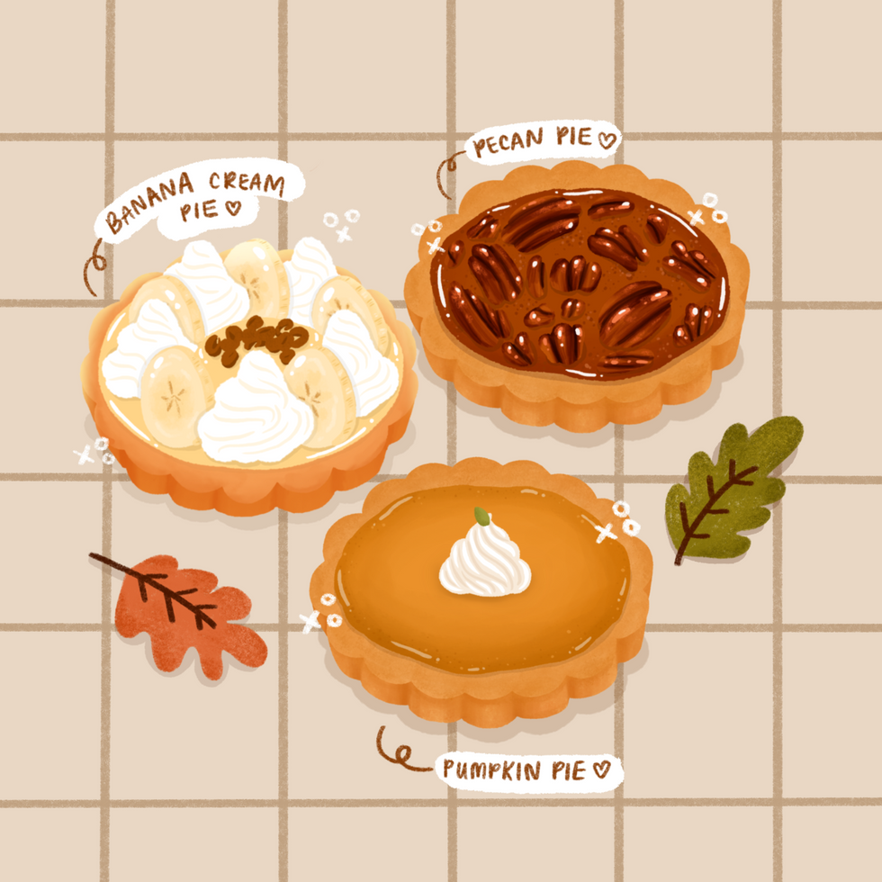 LL Fall Pies with BG