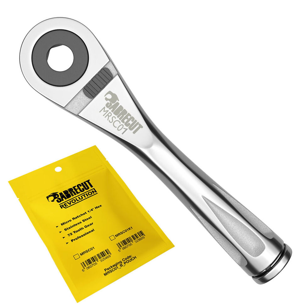 Thumbnail: Mini Ratchet 1/4 Hex Bit Drivet S/S