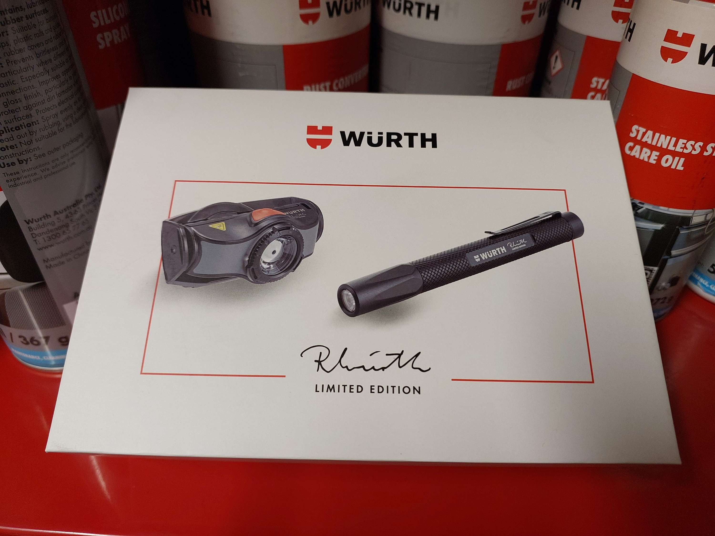 Wurth Torch Set RW limited Edition (0827806999) WTX2