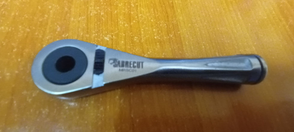 Thumbnail: Mini Ratchet 1/4 Hex Bit Drivet S/S