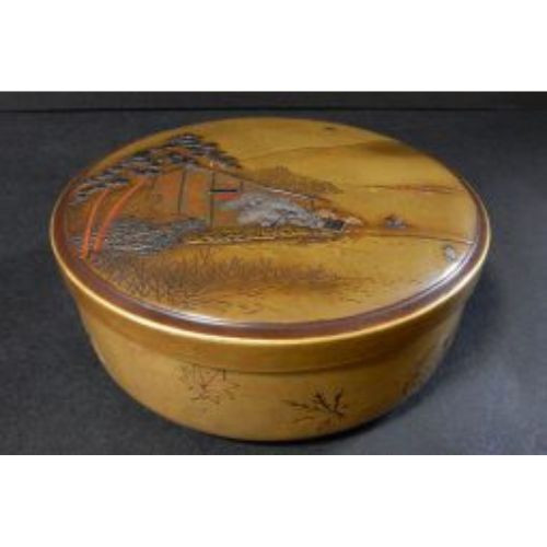 更にx4値下げ！金谷五郎三郎 内金張り錺鋳菓子器（箸付