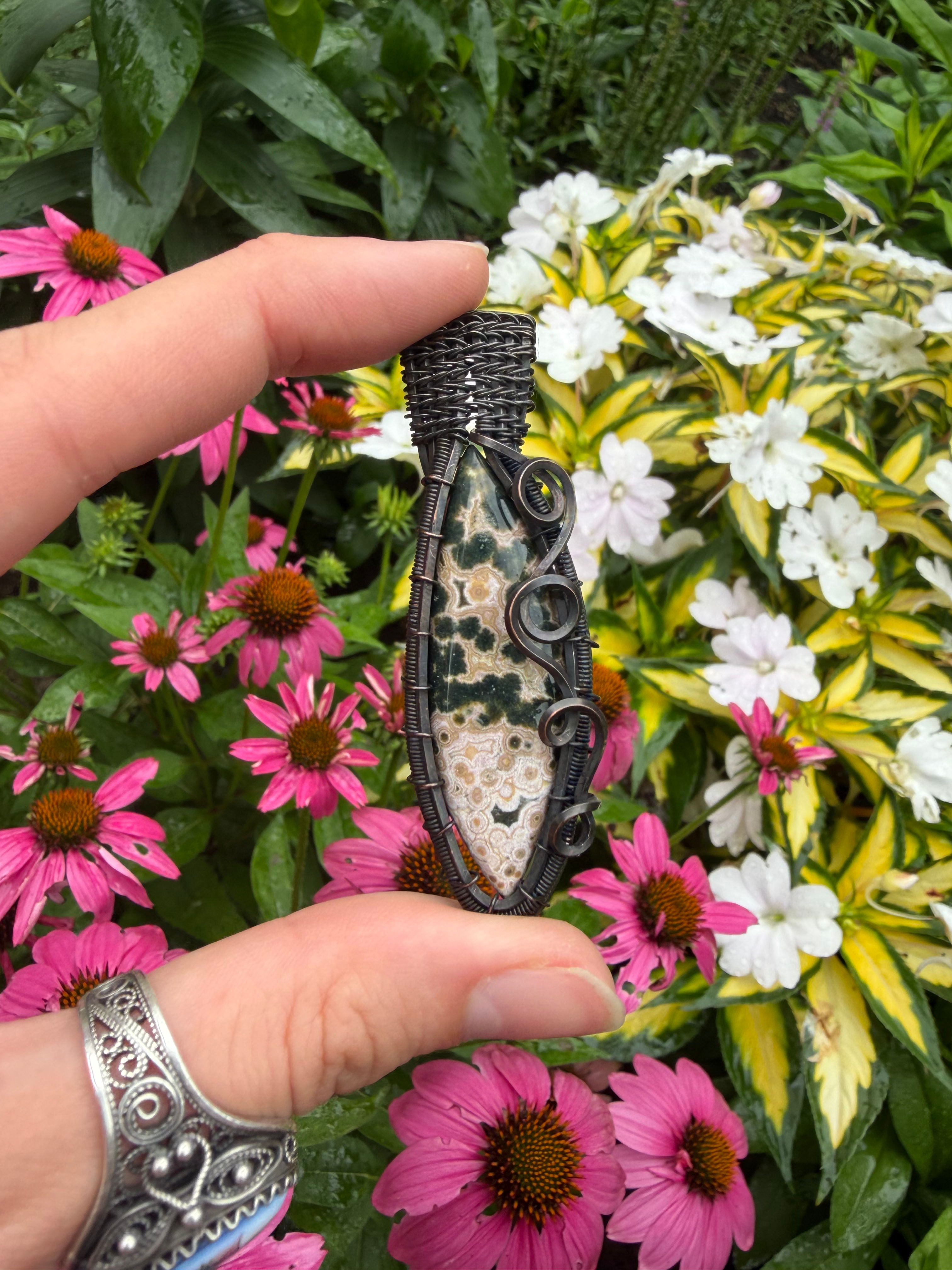 Ocean Jasper pendant 