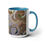 Thumbnail: Two-Tone Coffee Mugs, 15oz