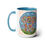 Thumbnail: Two-Tone Coffee Mugs, 15oz