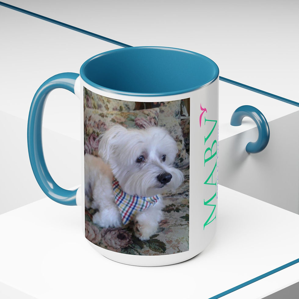 Thumbnail: Two-Tone Coffee Mugs, 15oz